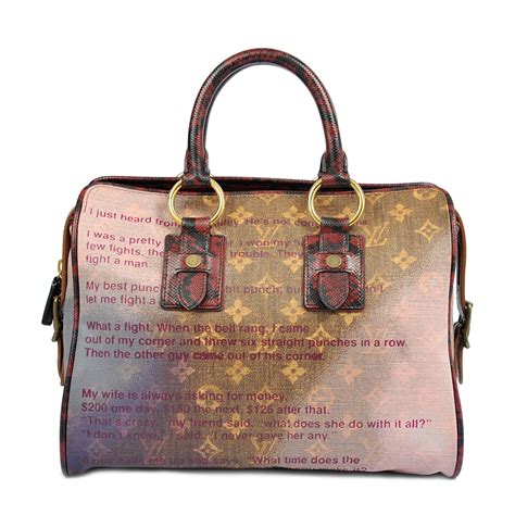 richard prince louis vuitton bag.